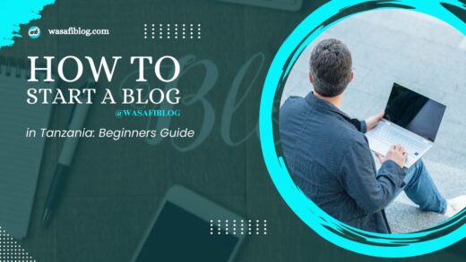 start a blog in Tanzania